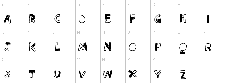 Uppercase characters