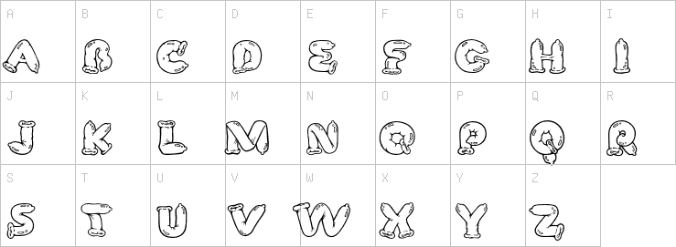 Uppercase characters