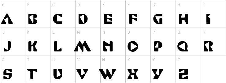 Uppercase characters