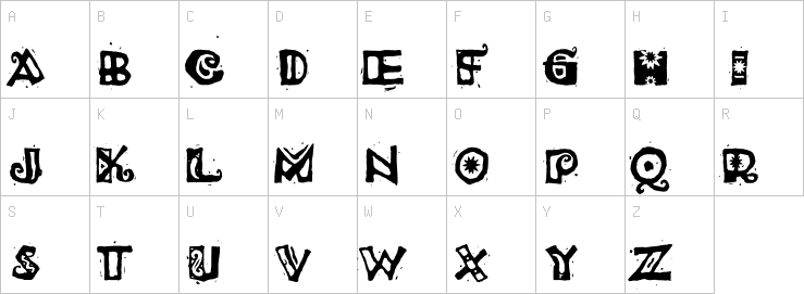 Uppercase characters