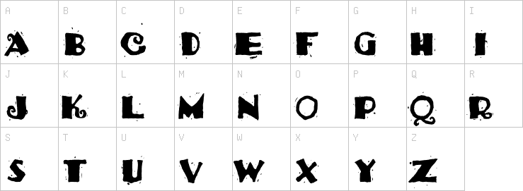 Uppercase characters