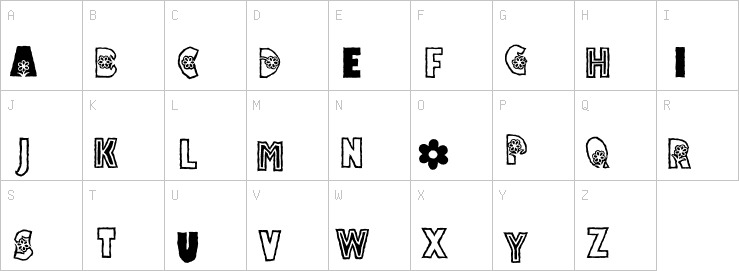 Uppercase characters
