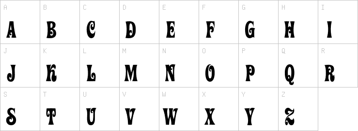 Uppercase characters