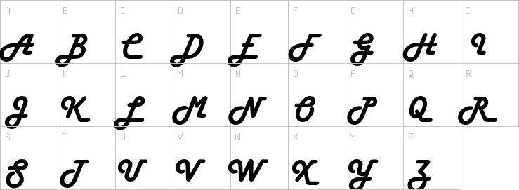 Uppercase characters