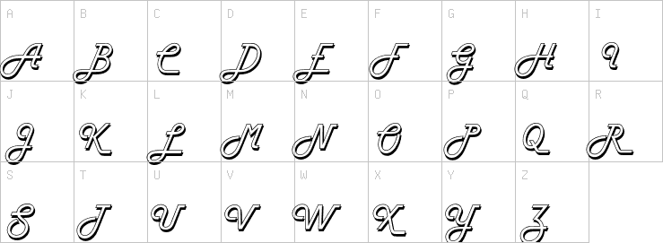 Uppercase characters