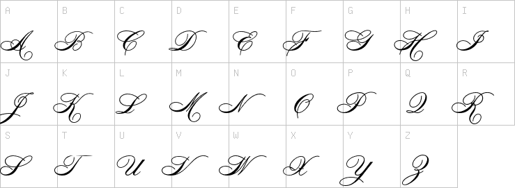 Uppercase characters