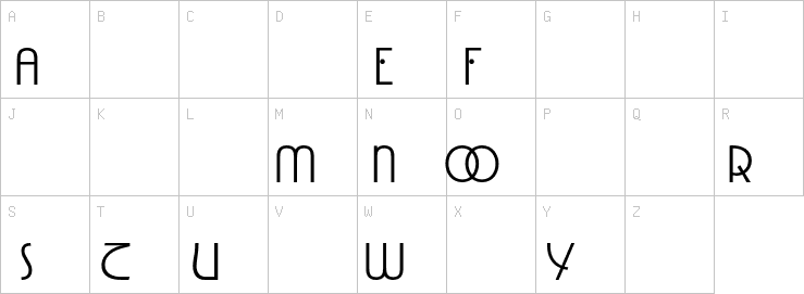 Uppercase characters