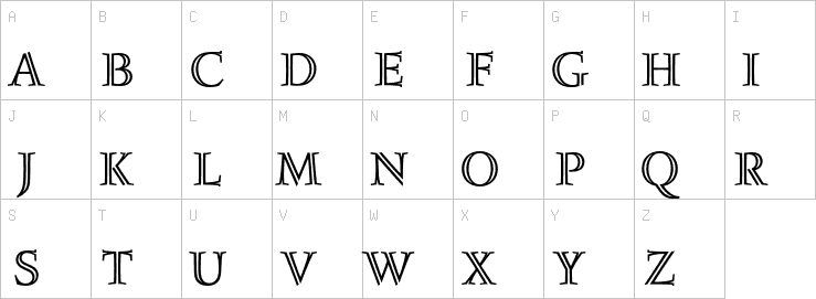 Uppercase characters