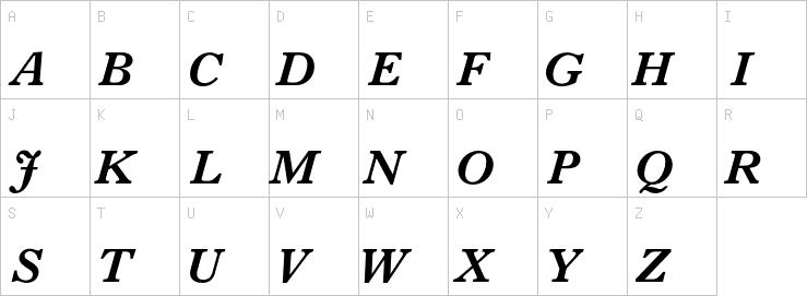 Uppercase characters