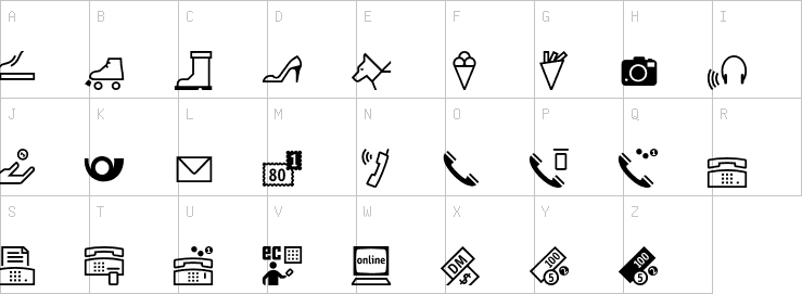 Uppercase characters