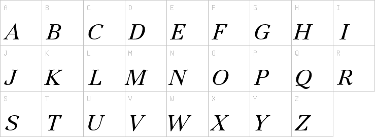 Uppercase characters