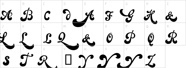 Uppercase characters