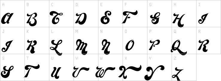 Uppercase characters