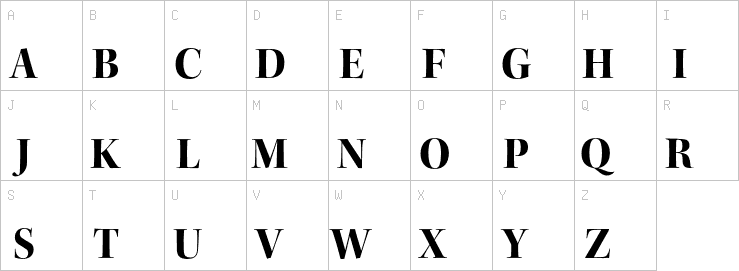Uppercase characters