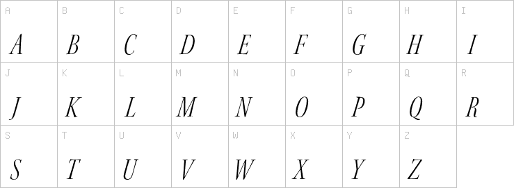 Uppercase characters