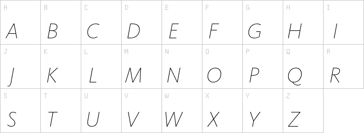 Uppercase characters