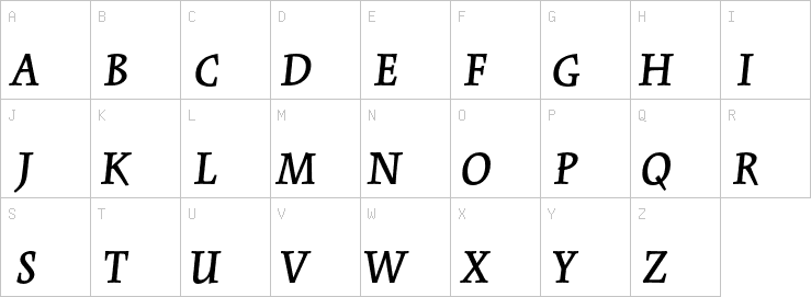 Uppercase characters