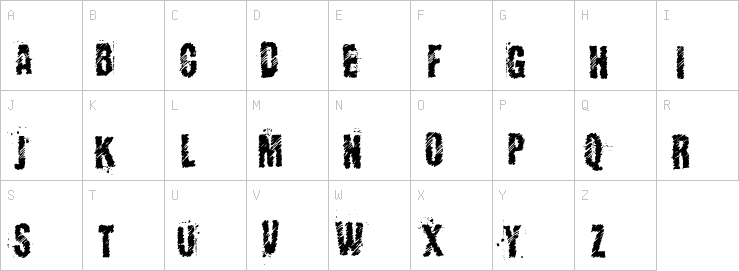 Uppercase characters