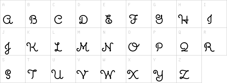 Uppercase characters