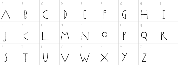 Uppercase characters