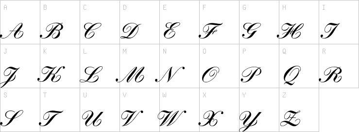 Uppercase characters