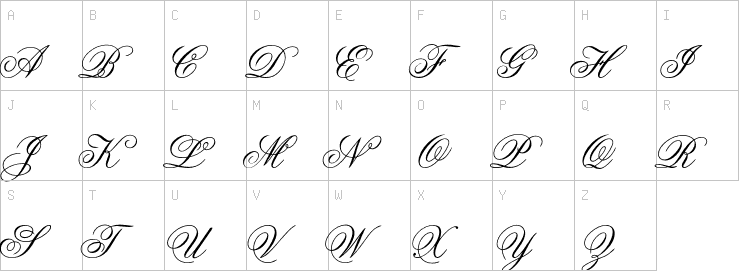 Uppercase characters