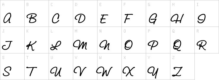 Uppercase characters