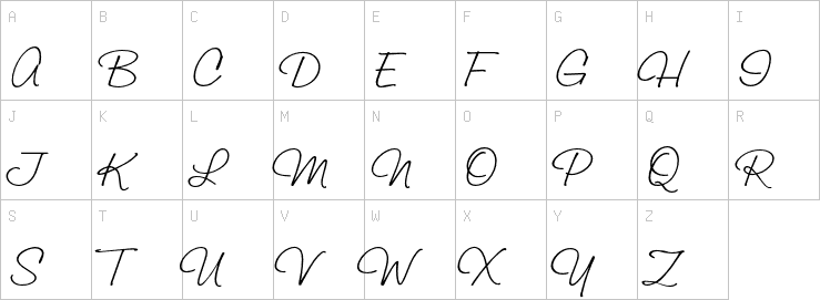 Uppercase characters