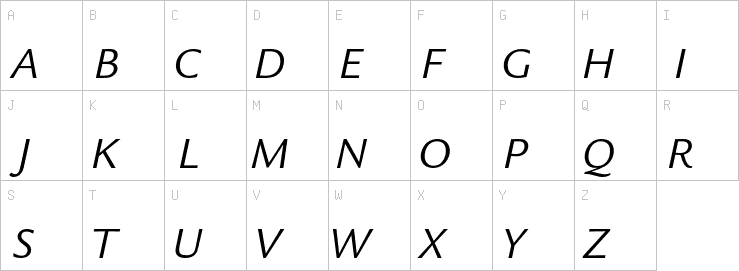 Uppercase characters