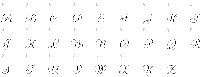 Uppercase characters