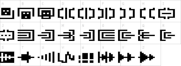 Uppercase characters