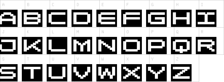 Uppercase characters