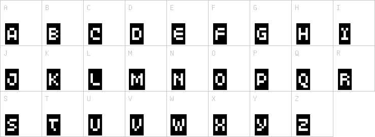 Uppercase characters