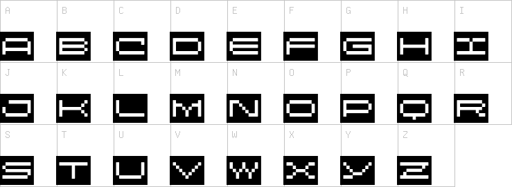 Uppercase characters