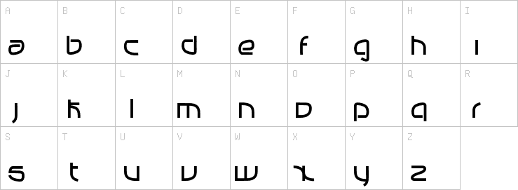 Uppercase characters