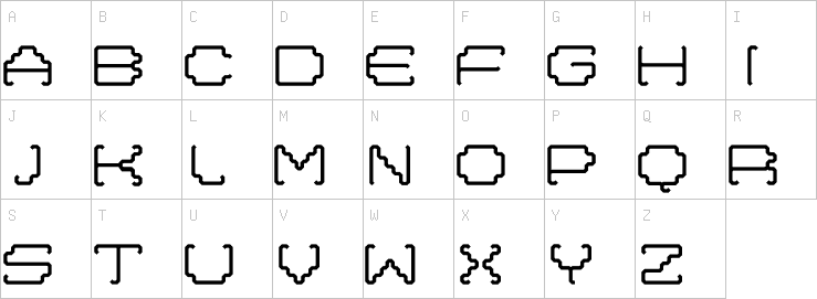 Uppercase characters