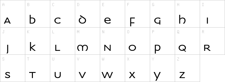 Uppercase characters