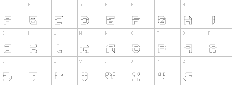 Uppercase characters
