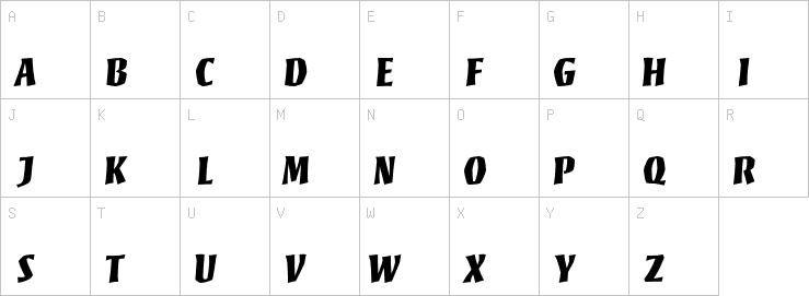 Uppercase characters