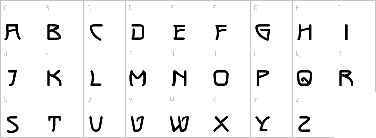 Uppercase characters