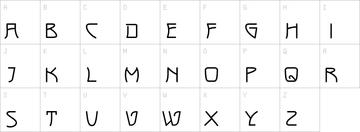 Uppercase characters