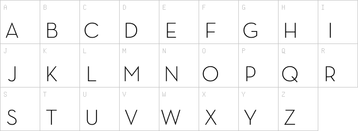 Uppercase characters
