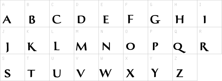 Uppercase characters