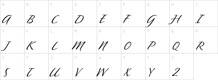 Uppercase characters