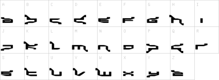 Uppercase characters