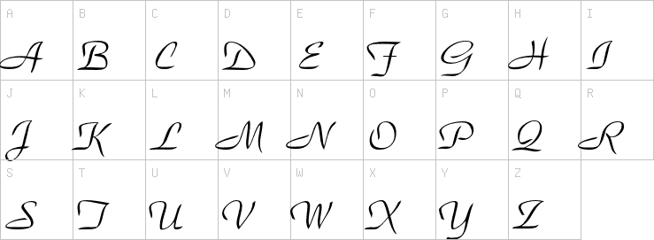 Uppercase characters