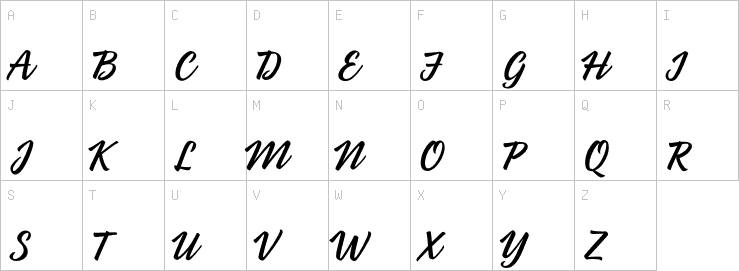 Uppercase characters