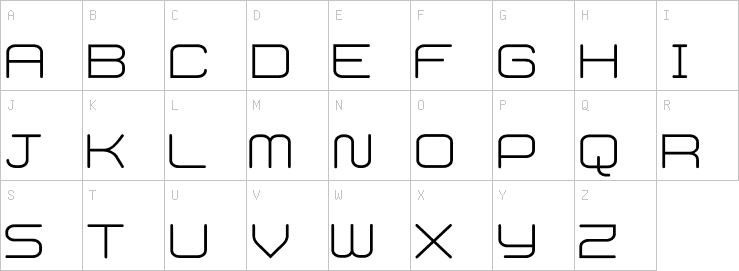 Uppercase characters