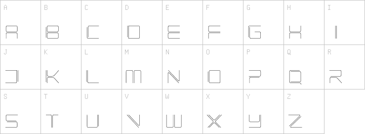 Uppercase characters