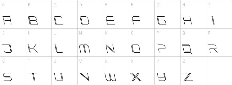 Uppercase characters